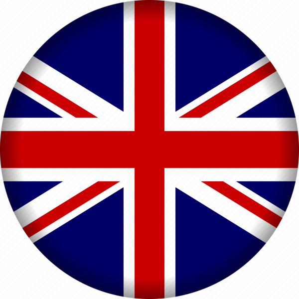 Флаг Великобритании круглый