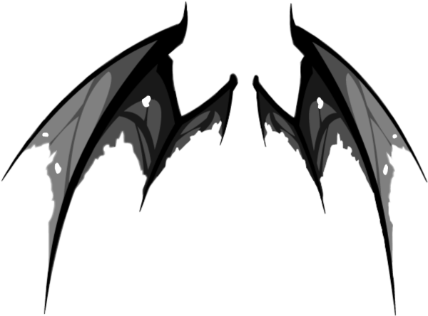 Демонические Крылья сбоку