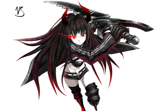 Аниме девушка демон