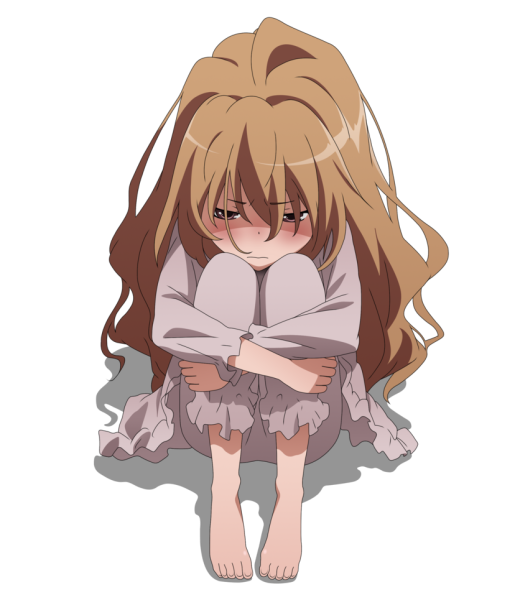 Аниме Тайга Айсака плачет