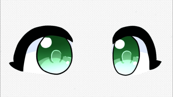 Аниме зеленые глаза