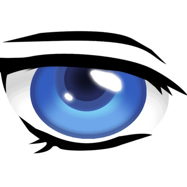 Глаза мультяшные