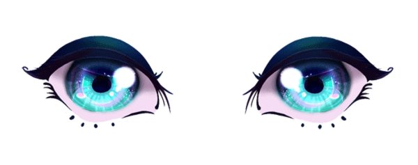 Глаза без фона