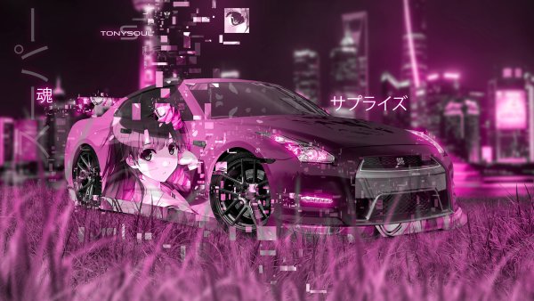 Nissan GTR r35 anime
