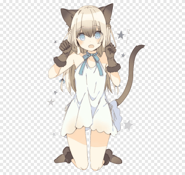 Кошка девочка