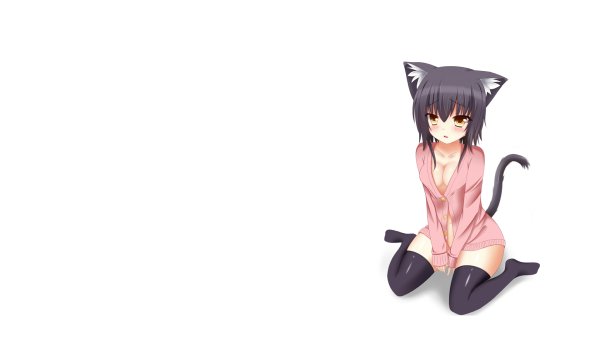 Кошкодевочка фон