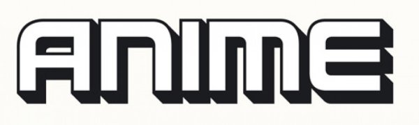 Аниме логотип без фона