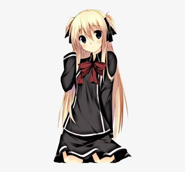 Сенеми девушка на прозрачном фоне