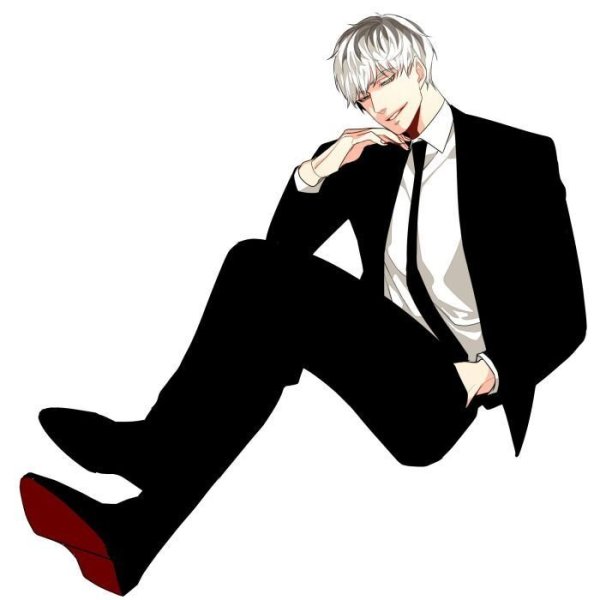 Аниме парни на прозрачном фоне