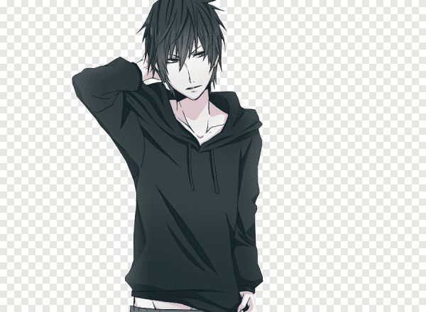 Аниме парни на прозрачном фоне