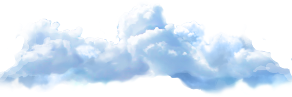 Облака на прозрачном фоне