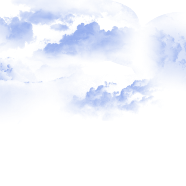 Облака на прозрачном фоне