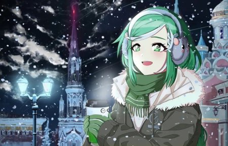 Маскот аниме Рикани Сбербанк