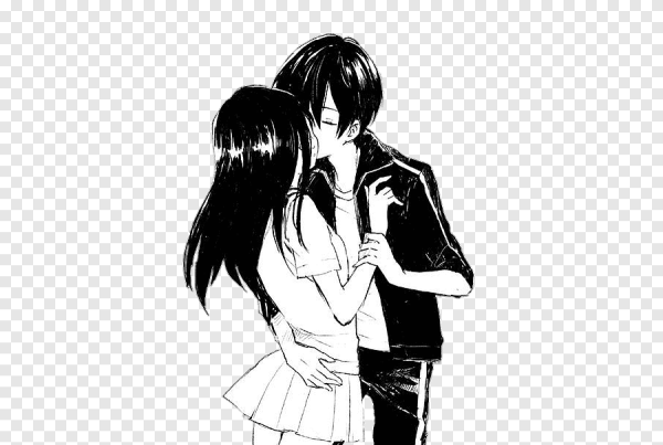 Бездомный Бог Манга поцелуй Ято и Хиери