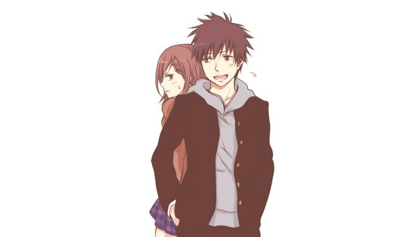 Аниме парень и девушка
