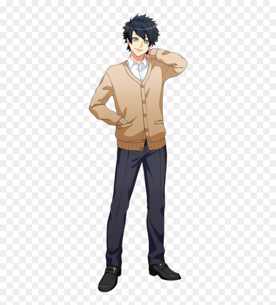 Аниме персонажи в полный рост