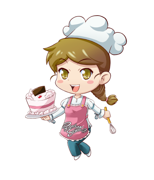 Девочка кондитер