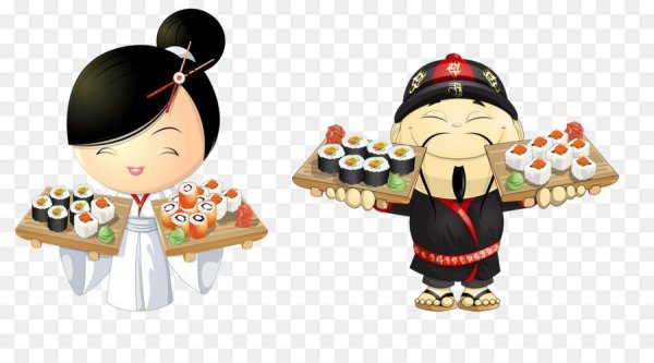 Японец мультяшный