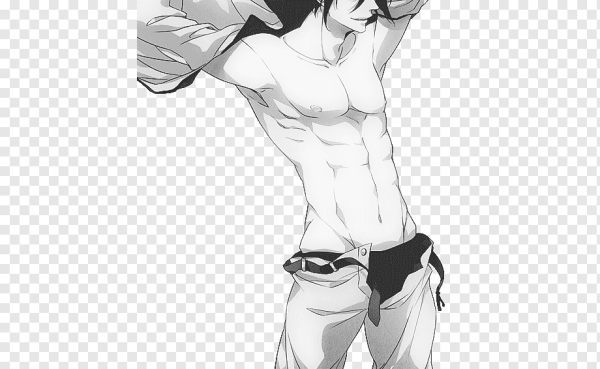 Аниме парни с голым торсом