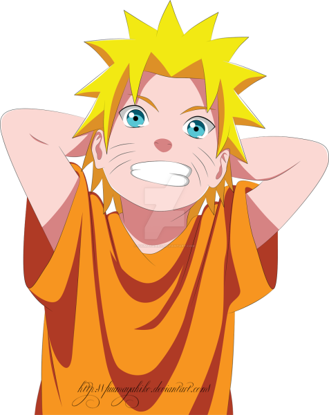 Наруто стикер Удзумаки