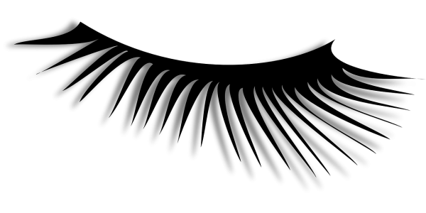 Ресницы без фона