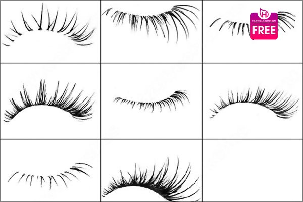 Ресницы кисть для ФШ