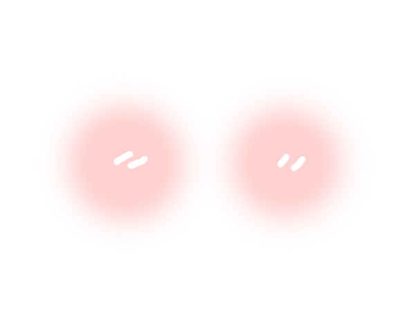 Розовый румянец на щеках