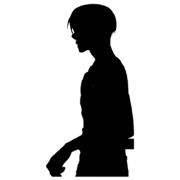 Леви Аккерман силуэт