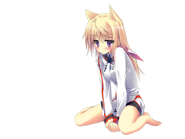 Аниме на белом фоне