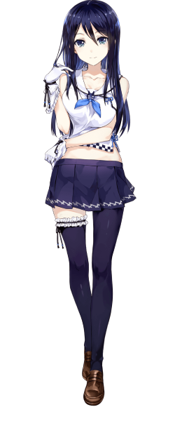 Аниме девушки в полный рост