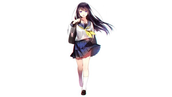 Аниме девушки в полный рост