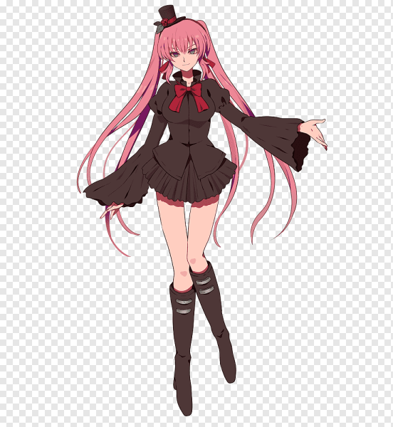 Аниме на прозрачном фоне в полный рост