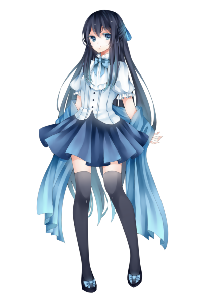 Аниме девушки в полный рост