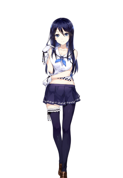 Девушка арт в полный рост