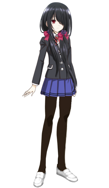 Куруми Токисаки в школьной форме