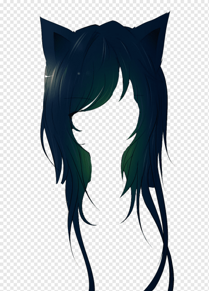 Аниме волосы без фона