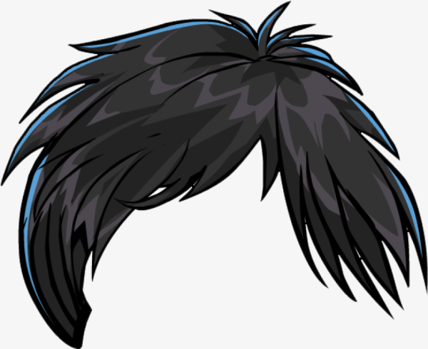 Аниме причёски для парней на прозрачном фоне