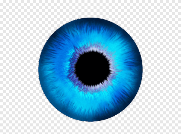 Голубые линзы для фотошопа
