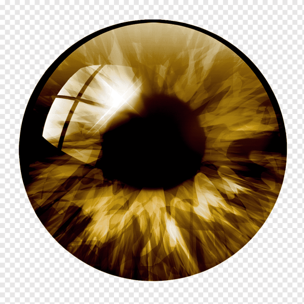 Зрачок без фона