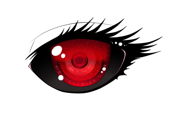 Аниме глаза Токийский гуль