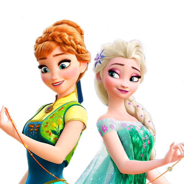 Принцессы Диснея Эльза и Анна