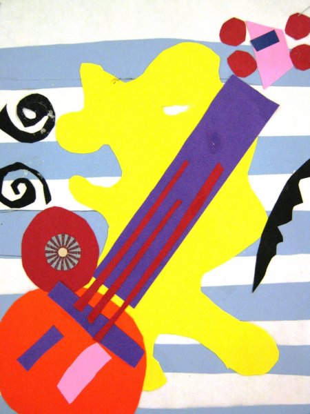 Анри Матисс коллажи