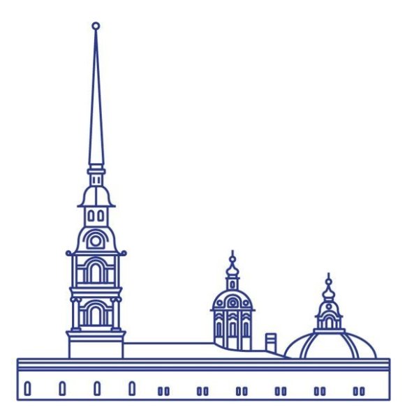 Петропавловский собор Санкт-Петербург силуэт