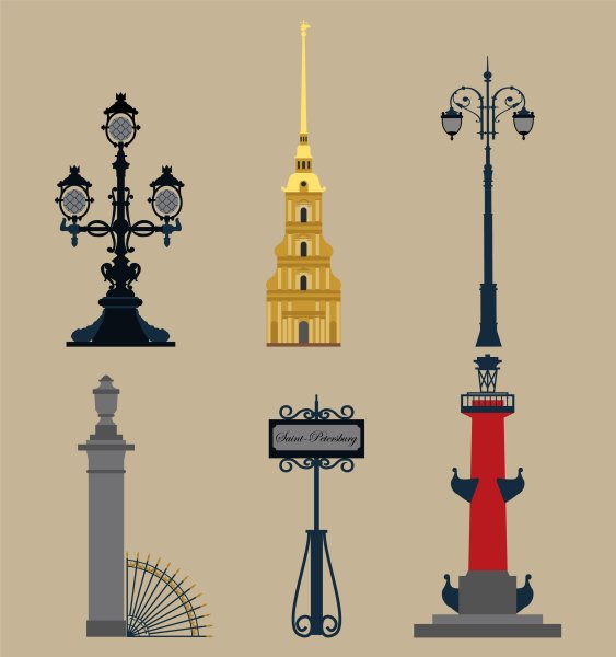 Пиктограмма Петропавловская крепость