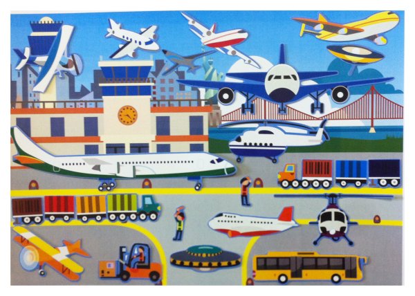 Аппликация "транспорт"