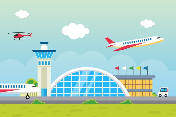 Дети в аэропорту