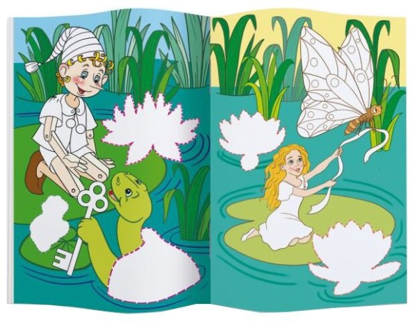 Аппликация к сказке Дюймовочка