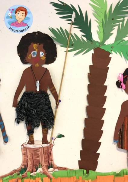 Веселые аппликации "Африка"