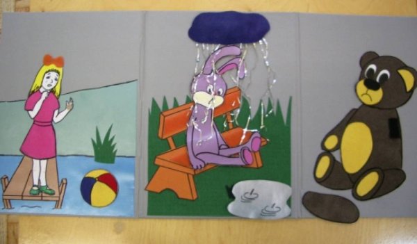 Аппликация Агния Барто