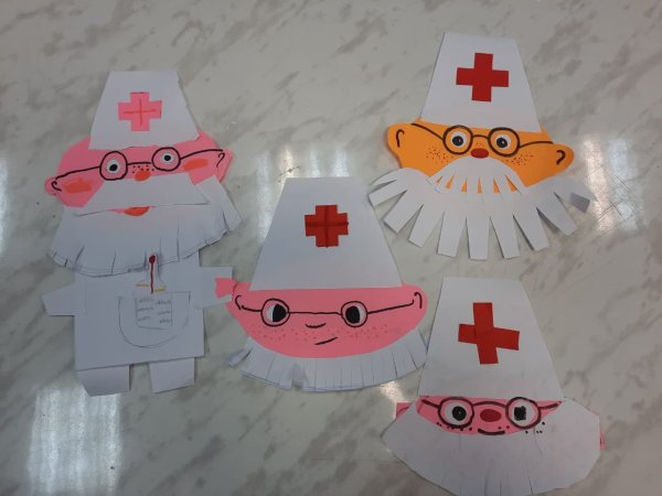 Аппликация доктор Айболит